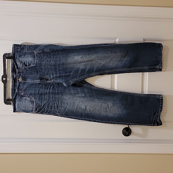 Southport SP Collection Distressed Denim Jeans Size 38 - Picture 7 of 7